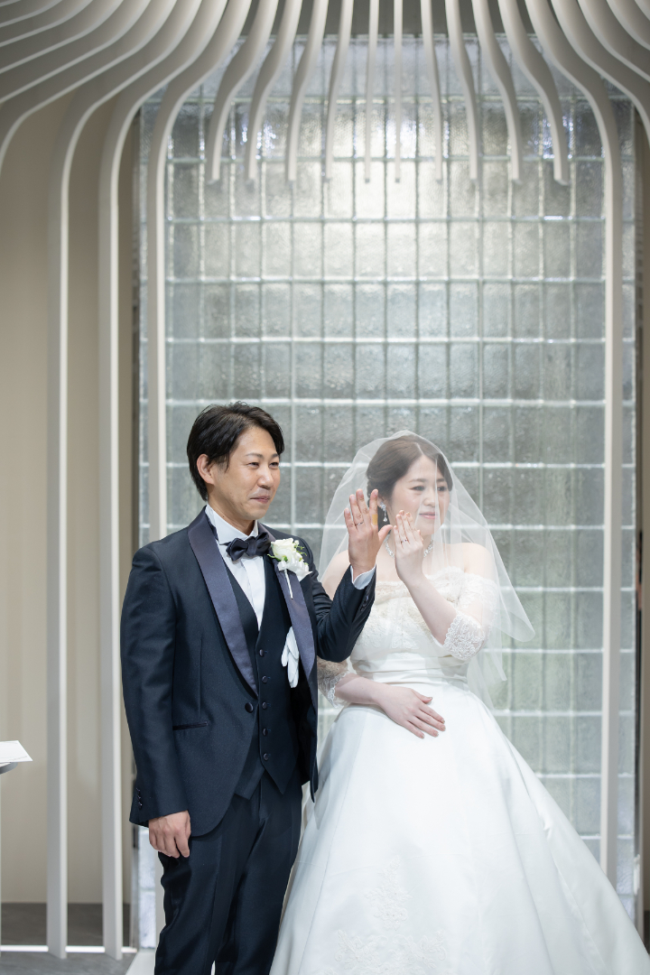 小さな結婚式熊本店　挙式レポート　No.12　少人数挙式＆会食（挙式編）