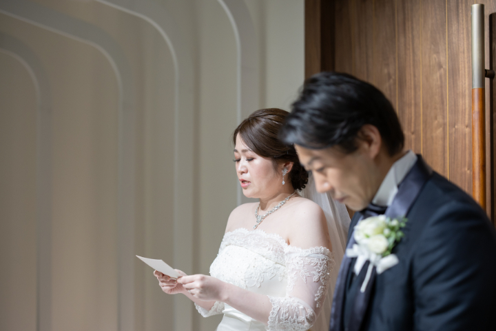 小さな結婚式熊本店　挙式レポート　No.12　少人数挙式＆会食（挙式編）