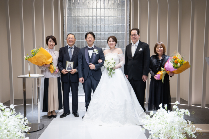 小さな結婚式熊本店　挙式レポート　No.12　少人数挙式＆会食（挙式編）