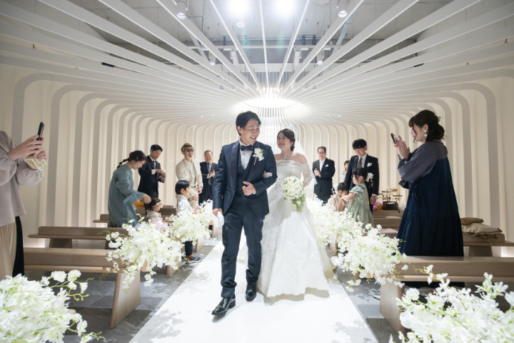 小さな結婚式熊本店　挙式レポート　No.12　少人数挙式＆会食（挙式編）