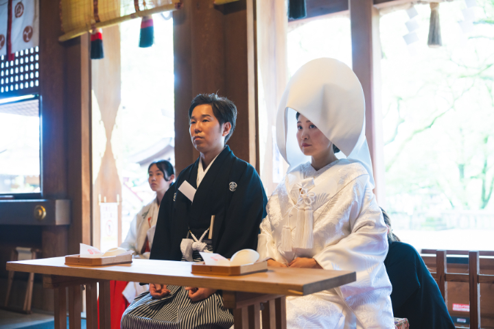 小さな結婚式熊本店 挙式レポート No.40 北岡神社での少人数神社式