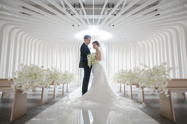 小さな結婚式熊本店　挙式レポート　No.14　パパママウエディング（イメージ撮影編）