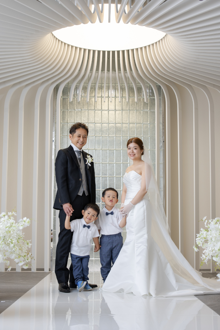 小さな結婚式熊本店　挙式レポート　No.14　パパママウエディング（イメージ撮影編）