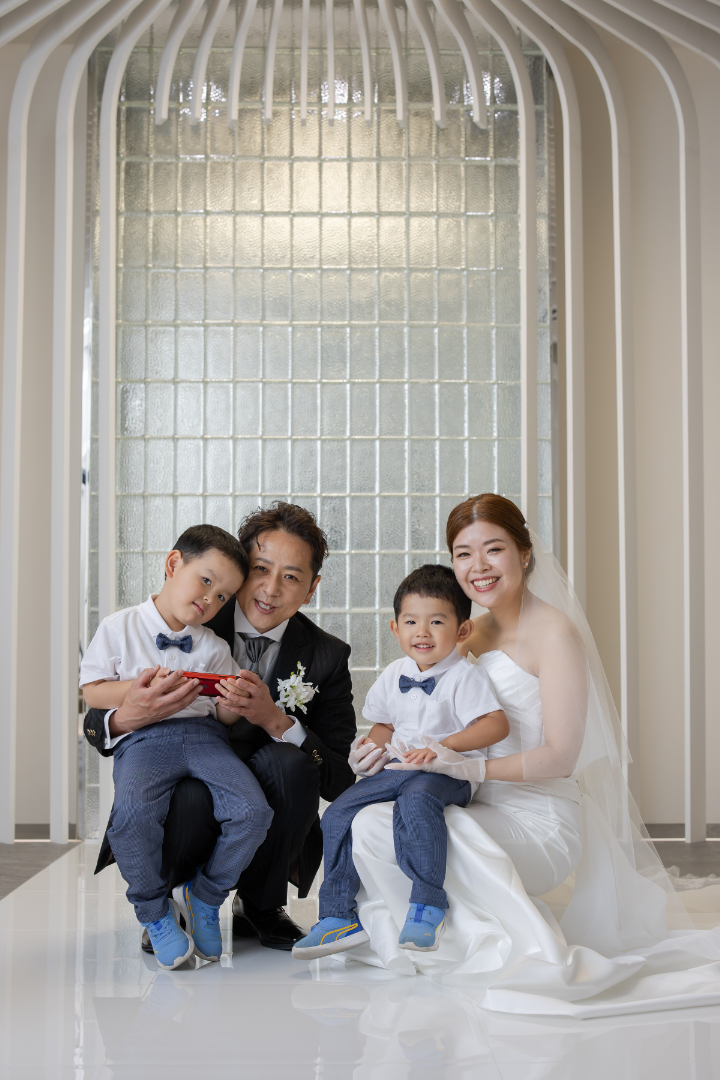 小さな結婚式熊本店　挙式レポート　No.14　パパママウエディング（イメージ撮影編）