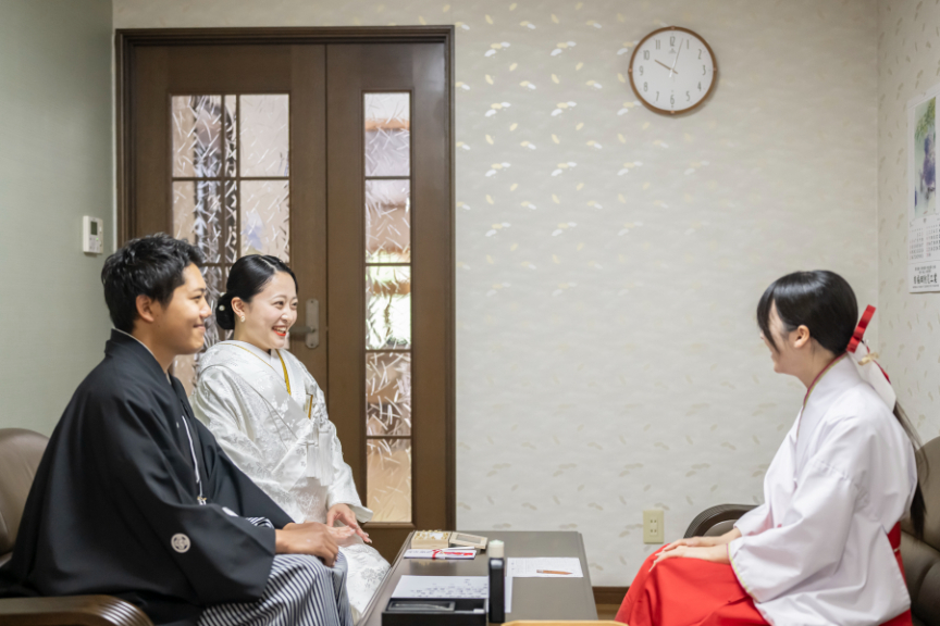 健軍神社での少人数挙式