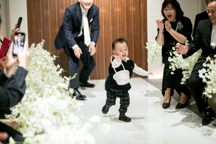 小さな結婚式熊本店　挙式レポート　No.20　３０名での挙式＆会食（挙式編）