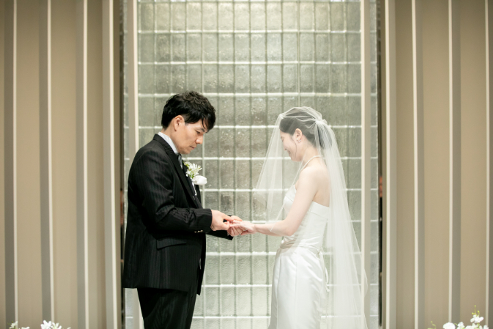 小さな結婚式熊本店　挙式レポート　No.20　３０名での挙式＆会食（挙式編）