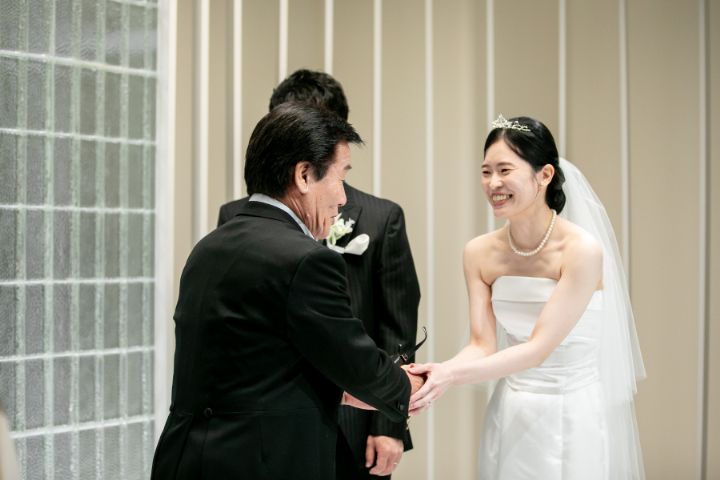 小さな結婚式熊本店　挙式レポート　No.20　３０名での挙式＆会食（挙式編）