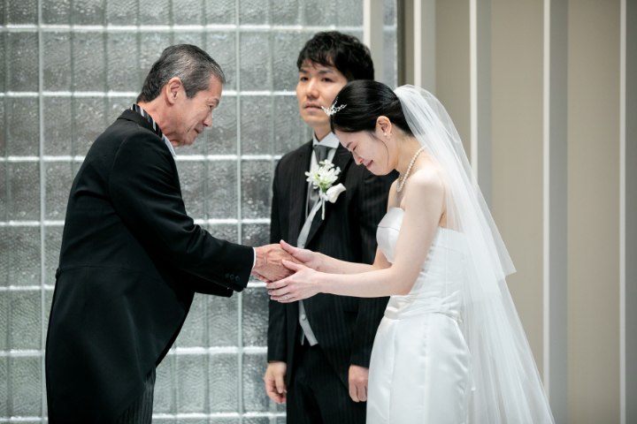 小さな結婚式熊本店　挙式レポート　No.20　３０名での挙式＆会食（挙式編）