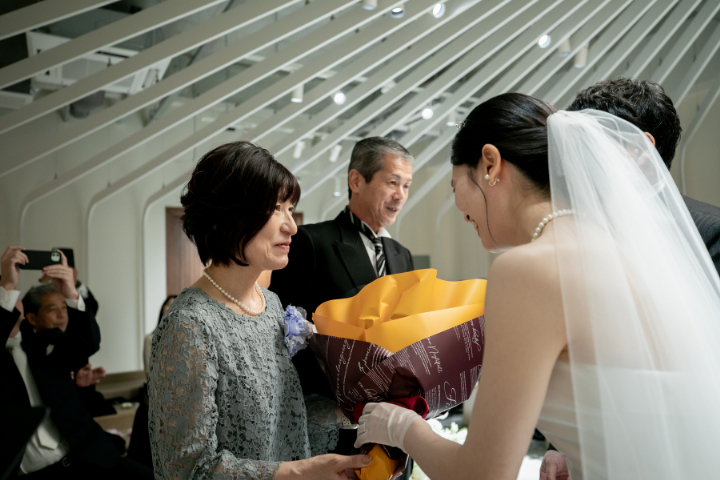 小さな結婚式熊本店　挙式レポート　No.20　３０名での挙式＆会食（挙式編）