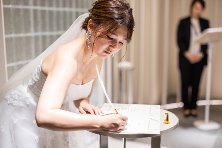 小さな結婚式熊本店　挙式レポート　No.16　挙式で感謝のお手紙を