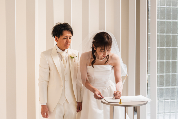 小さな結婚式熊本店　挙式レポート　No.39　おふたり式＋和装フォトプラン