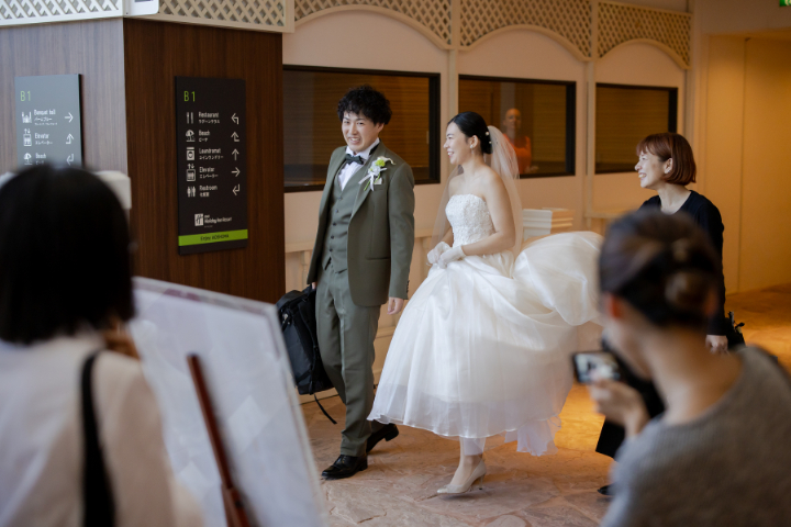 小さな結婚式熊本店 挙式レポート No.31 ANAホリデーインリゾート宮崎(挙式編)