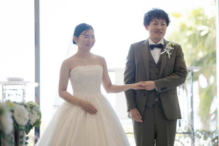 小さな結婚式熊本店 挙式レポート No.31 ANAホリデーインリゾート宮崎(挙式編)
