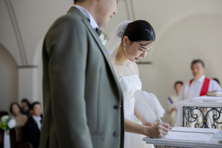 小さな結婚式熊本店 挙式レポート No.31 ANAホリデーインリゾート宮崎(挙式編)