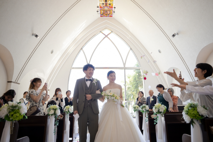 小さな結婚式熊本店 挙式レポート No.31 ANAホリデーインリゾート宮崎(挙式編)