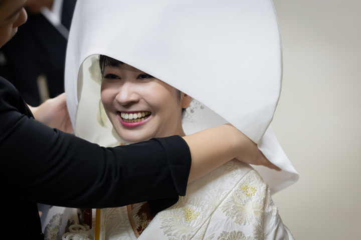 小さな結婚式熊本店　挙式レポート　No.25　健軍神社での挙式（お仕度～イメージ撮影編）