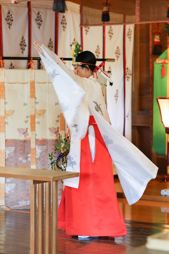 小さな結婚式熊本店　挙式レポート　No.26　健軍神社での挙式（儀式編）