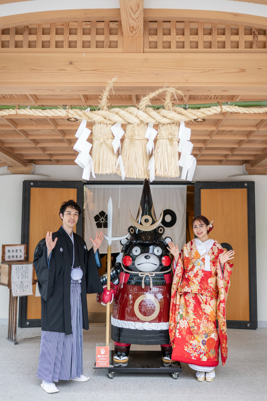 加藤神社＆青柳で会食　家族でアットホームな和婚