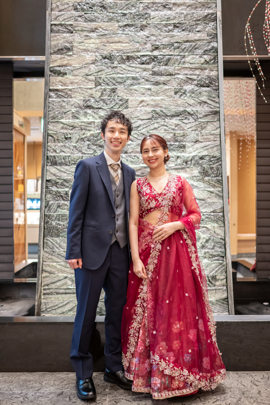 加藤神社＆青柳で会食　家族でアットホームな和婚