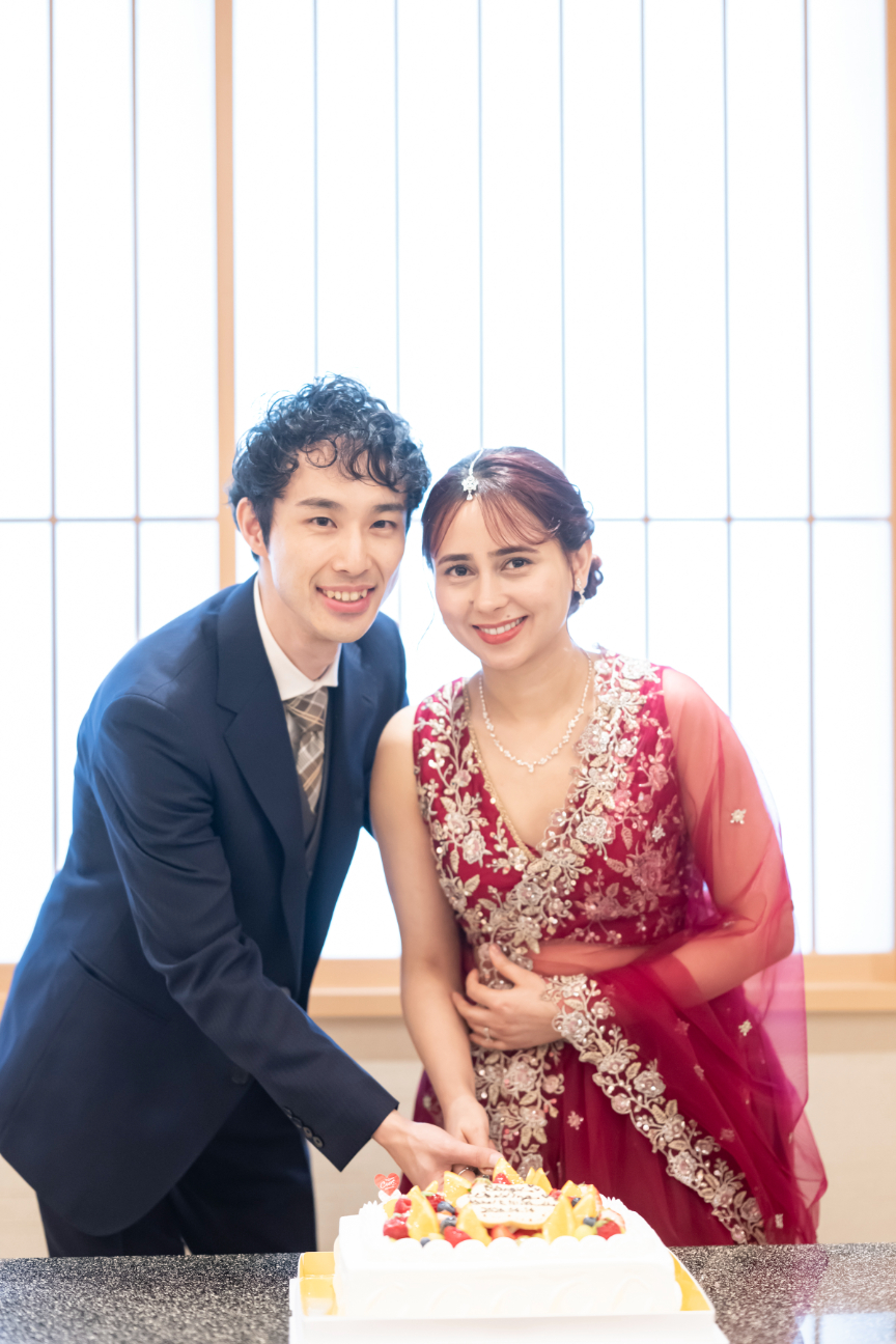 加藤神社＆青柳で会食　家族でアットホームな和婚