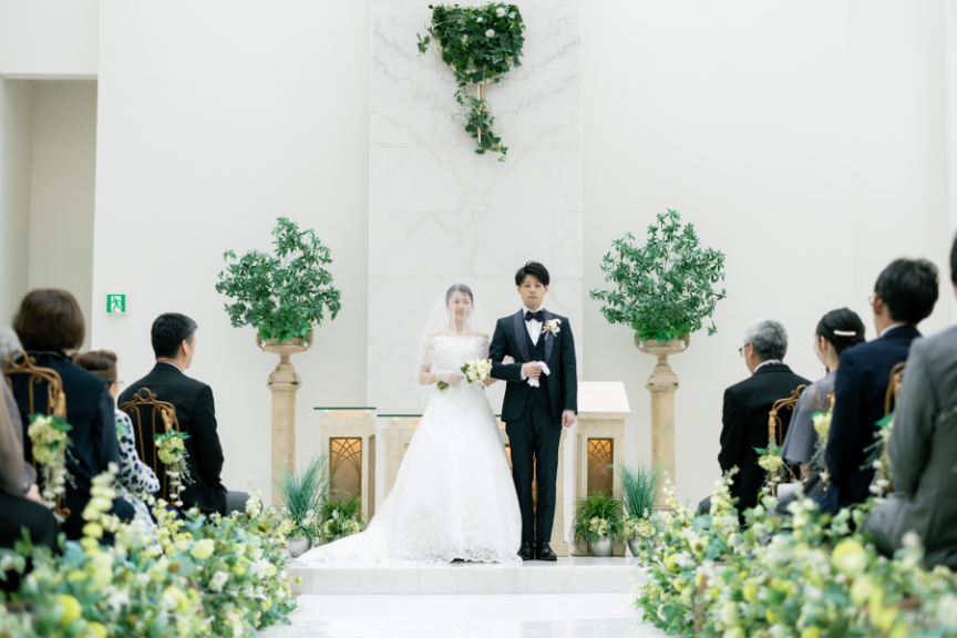 ホテルメルパルク熊本と小さな結婚式熊本店がコラボレーション(挙式編)