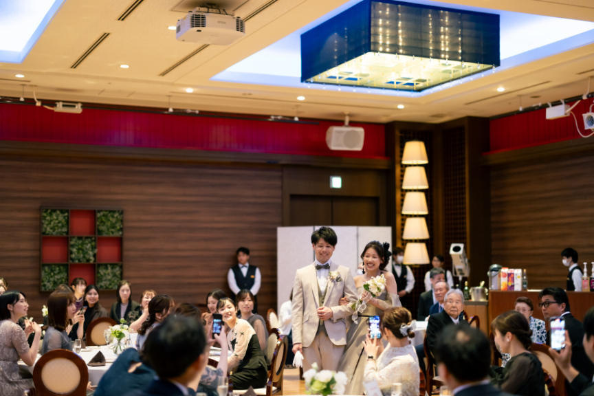 ホテルメルパルク熊本と小さな結婚式熊本店がコラボレーション(披露宴編)