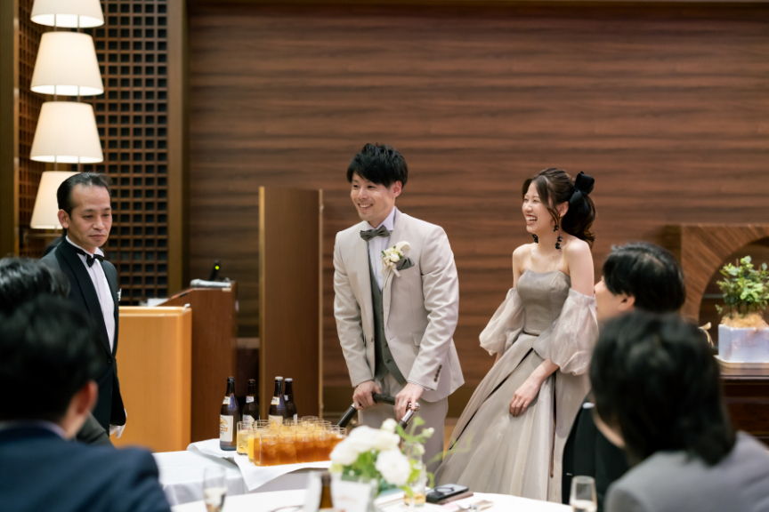 ホテルメルパルク熊本と小さな結婚式熊本店がコラボレーション(披露宴編)