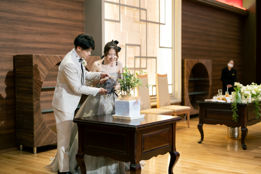 ホテルメルパルク熊本と小さな結婚式熊本店がコラボレーション(披露宴編)