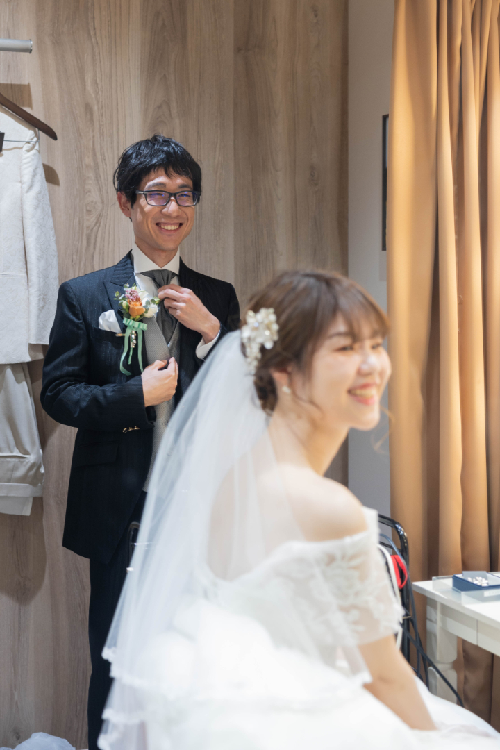 小さな結婚式熊本店　挙式レポート　No.44　９名での小さくてかわいいレストランウエディング（イメージ撮影編）