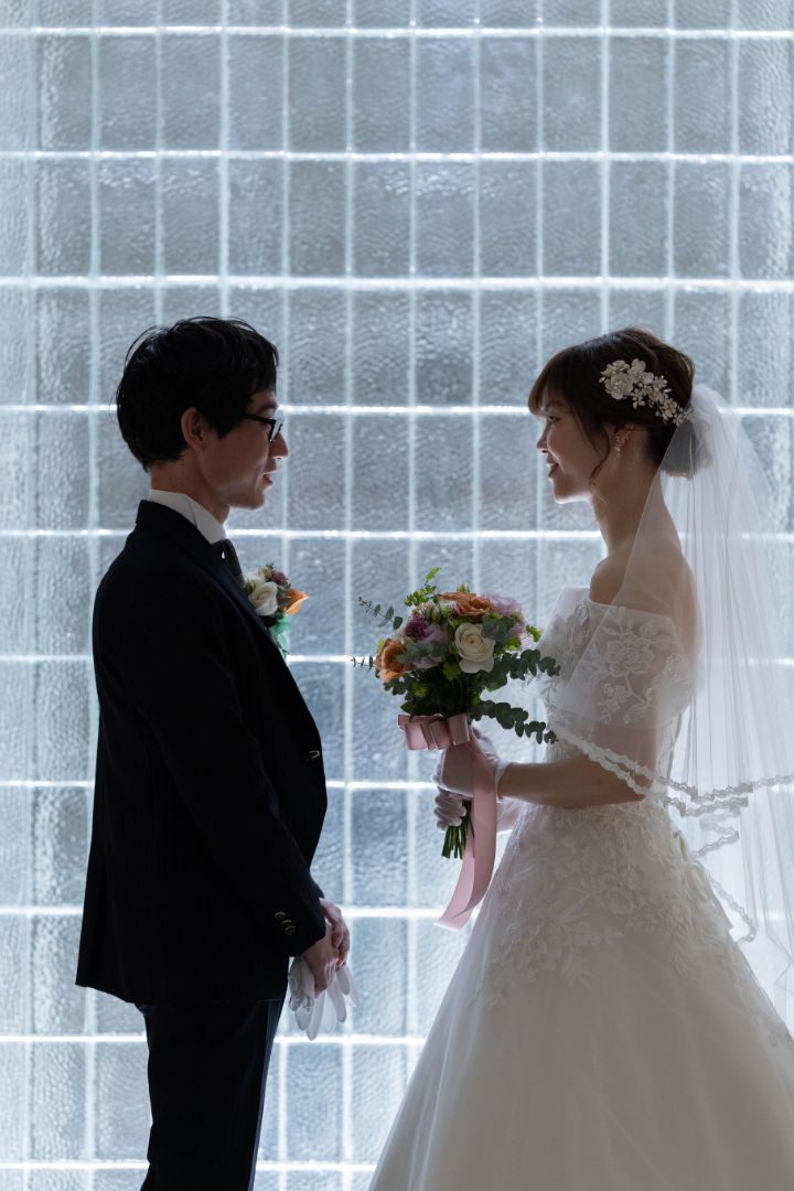 小さな結婚式熊本店　挙式レポート　No.44　９名での小さくてかわいいレストランウエディング（イメージ撮影編）