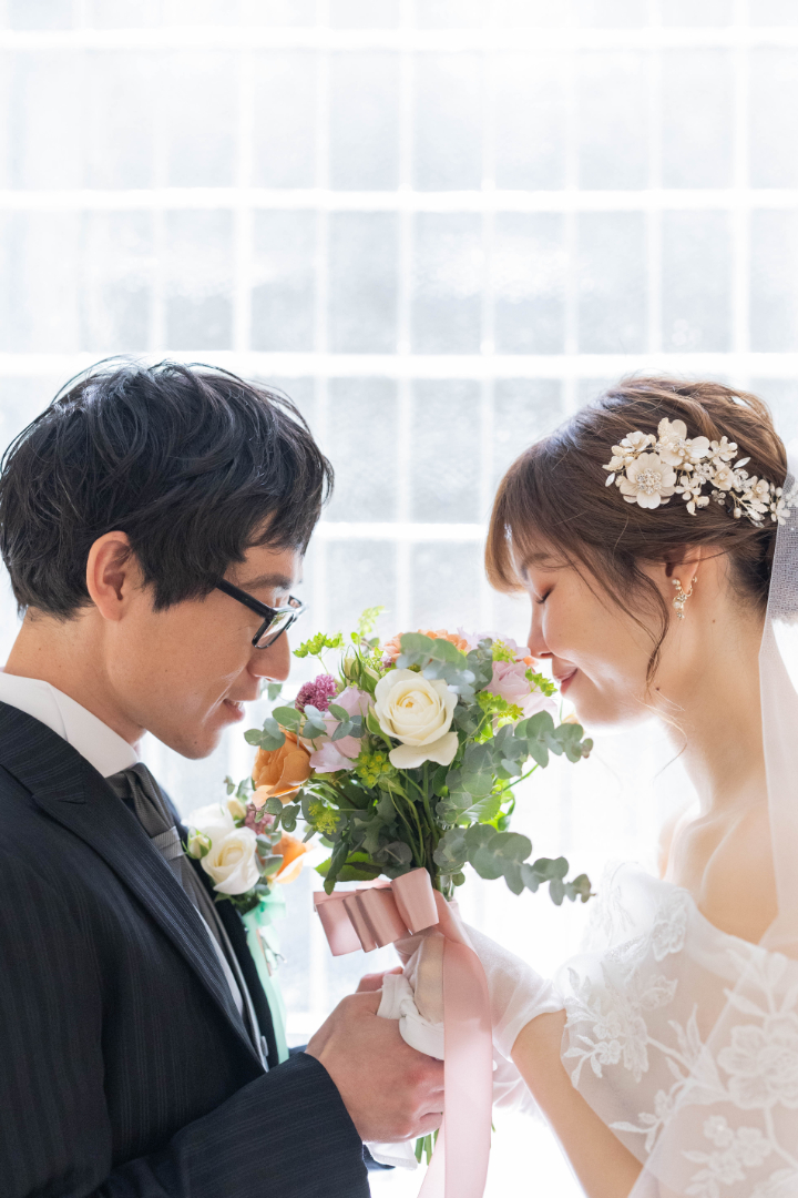 小さな結婚式熊本店　挙式レポート　No.44　９名での小さくてかわいいレストランウエディング（イメージ撮影編）