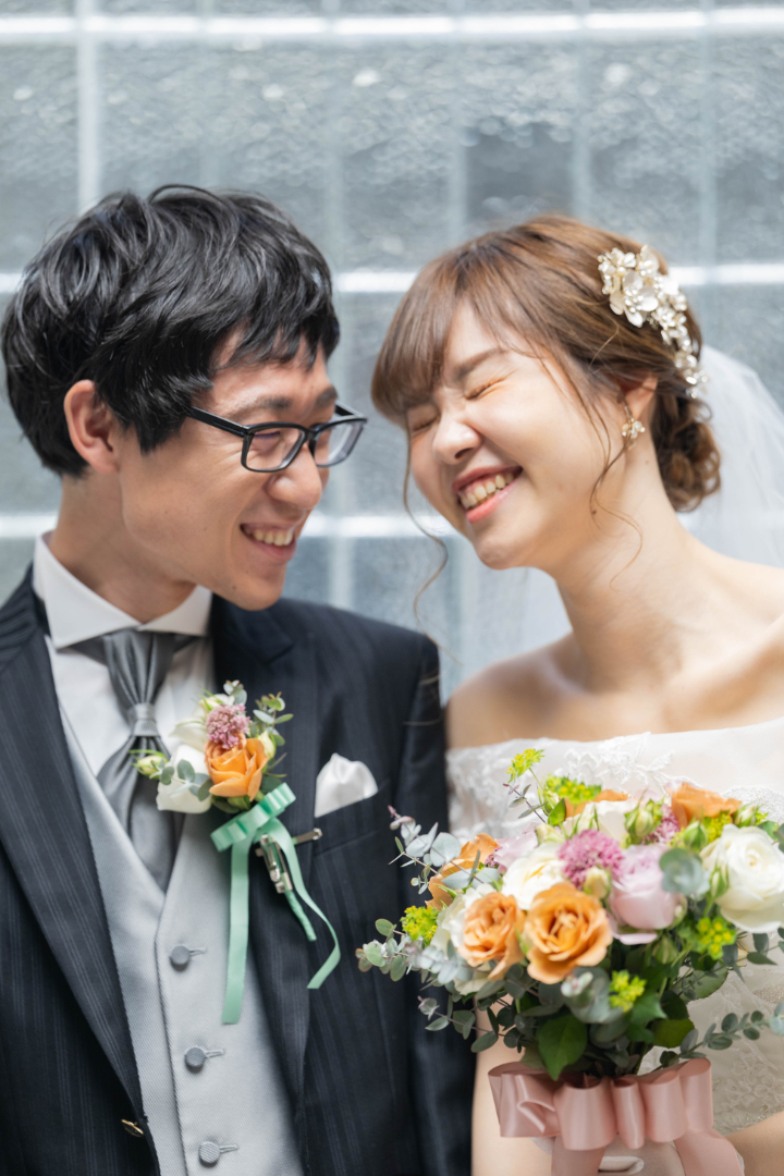 小さな結婚式熊本店　挙式レポート　No.44　９名での小さくてかわいいレストランウエディング（イメージ撮影編）