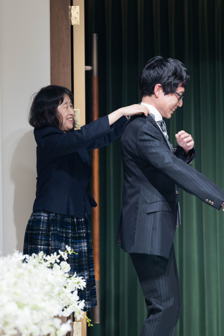 小さな結婚式熊本店　挙式レポート　No.45　９名での小さくてかわいいレストランウエディング（挙式編）