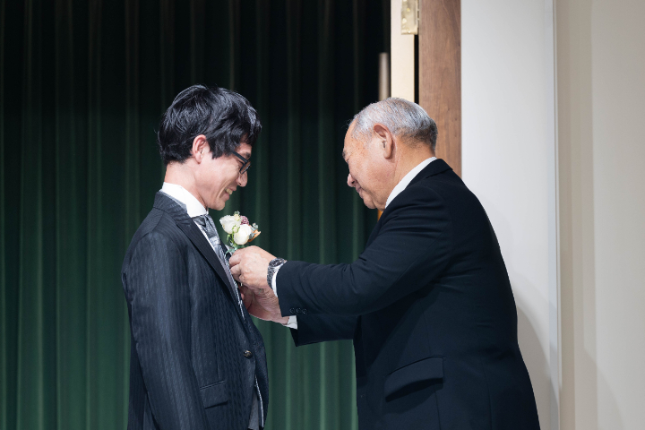 小さな結婚式熊本店　挙式レポート　No.45　９名での小さくてかわいいレストランウエディング（挙式編）