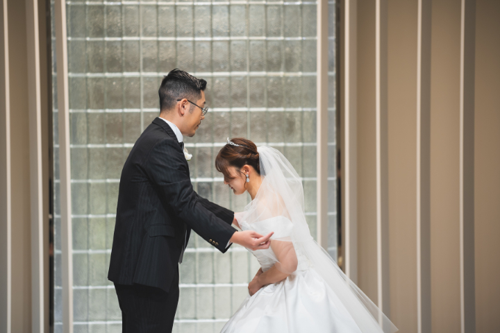 小さな結婚式熊本店　挙式レポート　No.34　お手紙で感謝を伝える１４人の少人数結婚式