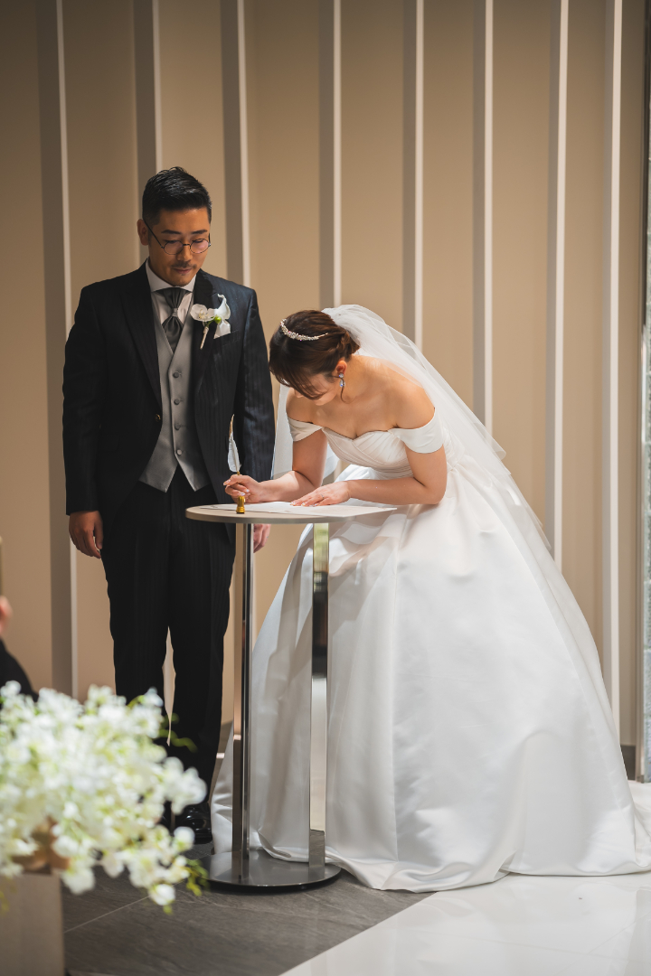 小さな結婚式熊本店　挙式レポート　No.34　お手紙で感謝を伝える１４人の少人数結婚式