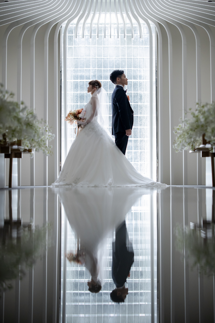 小さな結婚式熊本店　挙式レポート　No.38　15名の少人数結婚式＆レストラン会食（イメージ撮影編）