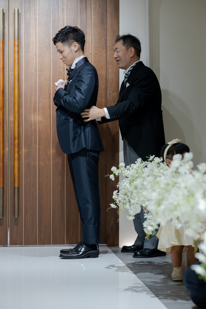 小さな結婚式熊本店　挙式レポート　No.39　15名の少人数結婚式＆レストラン会食（挙式編）