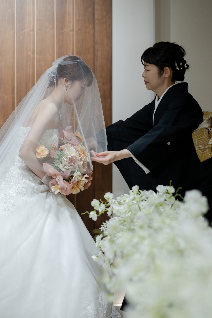 小さな結婚式熊本店　挙式レポート　No.39　15名の少人数結婚式＆レストラン会食（挙式編）