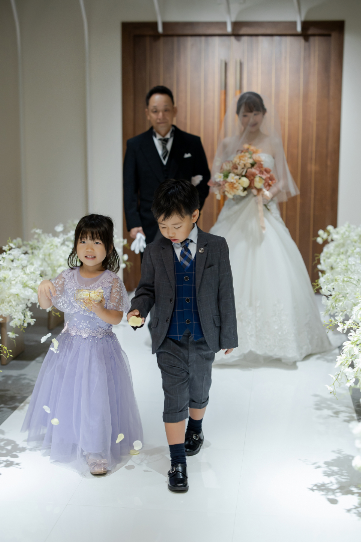 小さな結婚式熊本店　挙式レポート　No.39　15名の少人数結婚式＆レストラン会食（挙式編）