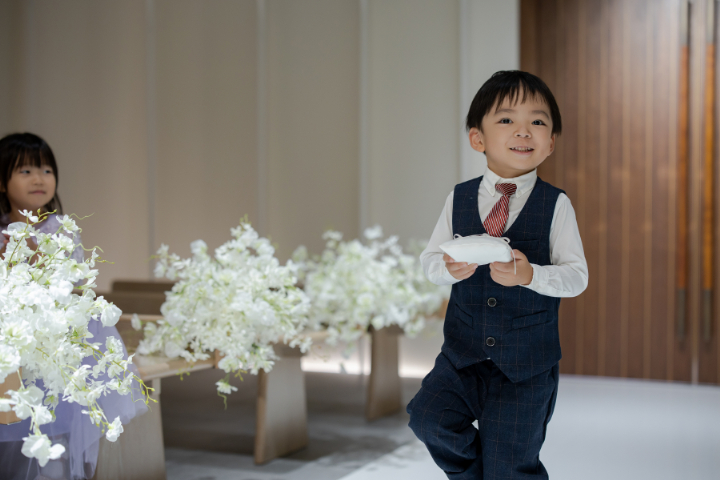 小さな結婚式熊本店　挙式レポート　No.39　15名の少人数結婚式＆レストラン会食（挙式編）