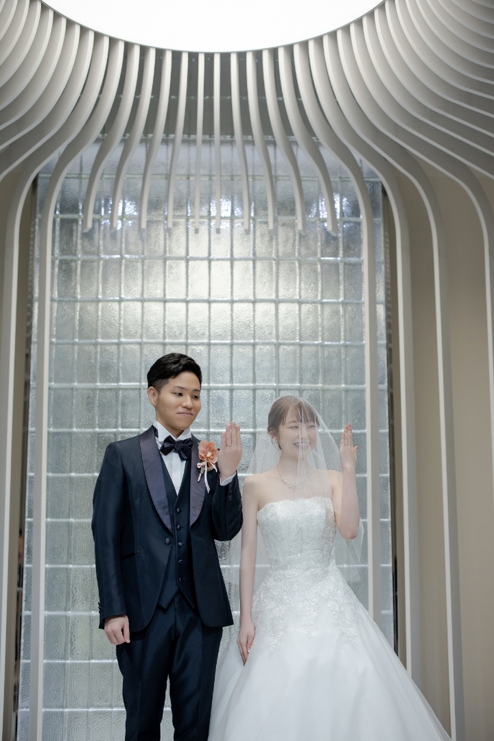 小さな結婚式熊本店　挙式レポート　No.39　15名の少人数結婚式＆レストラン会食（挙式編）