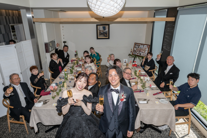 藤崎宮挙式&レストラン会食(アシェットドゥキムラ)