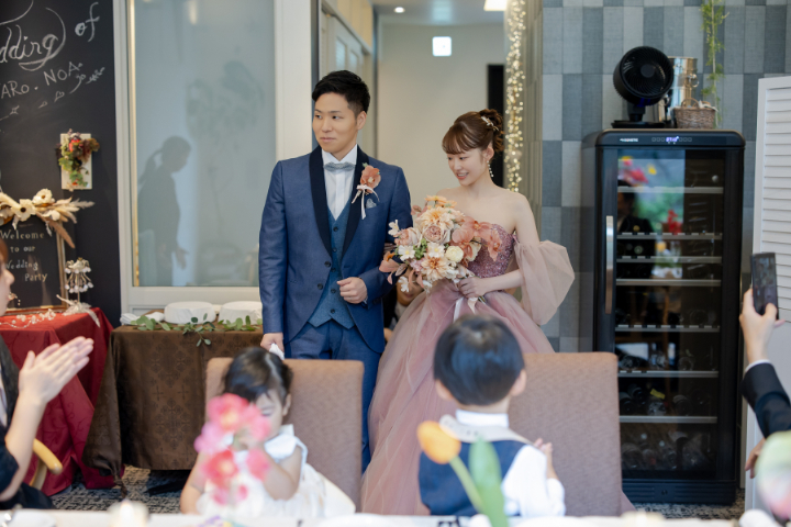 小さな結婚式熊本店 挙式レポート No.40 15名の少人数結婚式&レストラン会食(アシェットドゥキムラ編)