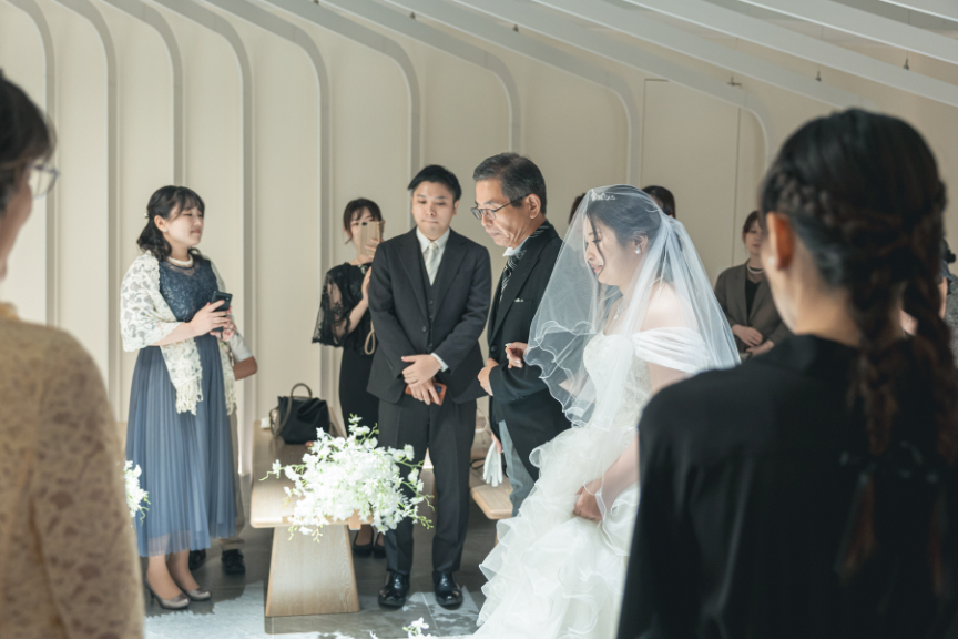 熊本チャペル 挙式&会食レポート(25名、挙式編)