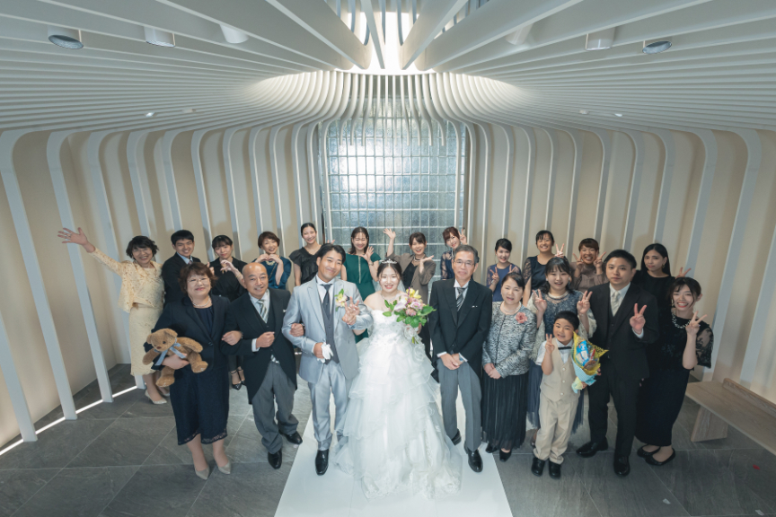 熊本チャペル 挙式&会食レポート(25名、挙式編)