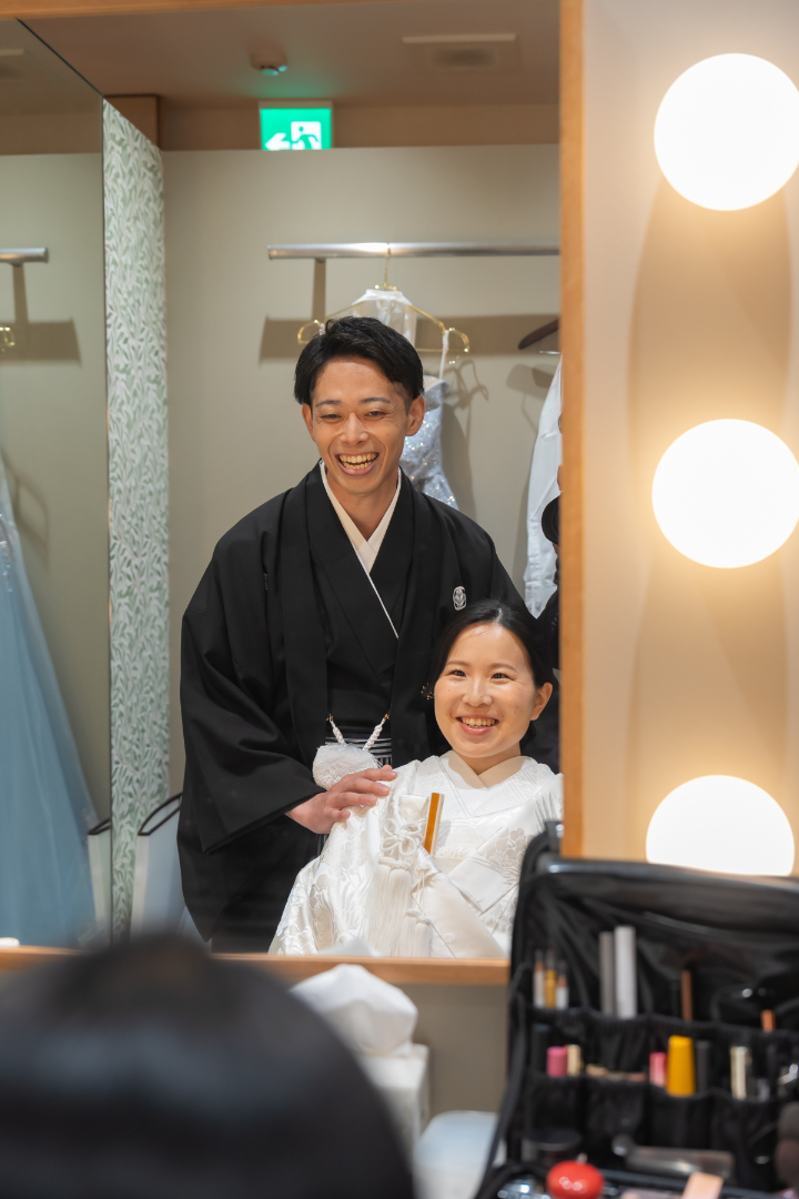 小さな結婚式熊本店　挙式レポート　No.41　加藤神社での少人数神社式＆挙式後にフォトウエディング