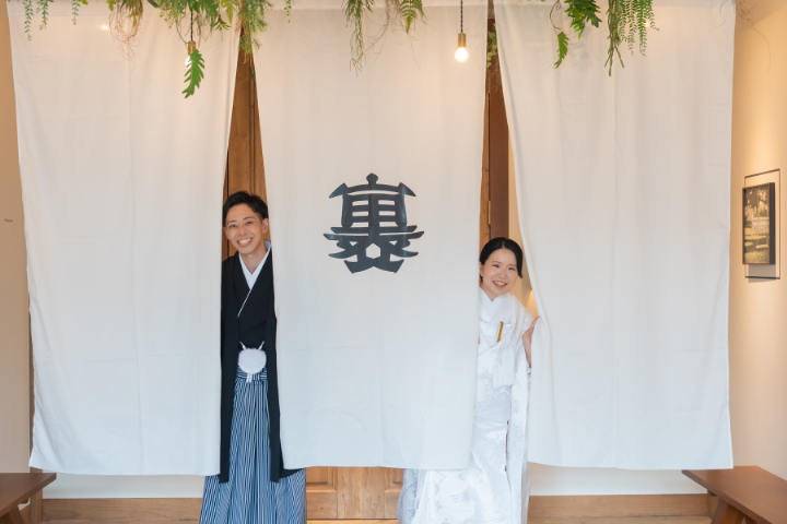 小さな結婚式熊本店　挙式レポート　No.41　加藤神社での少人数神社式＆挙式後にフォトウエディング