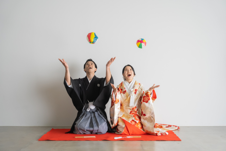 小さな結婚式熊本店　挙式レポート　No.41　加藤神社での少人数神社式＆挙式後にフォトウエディング